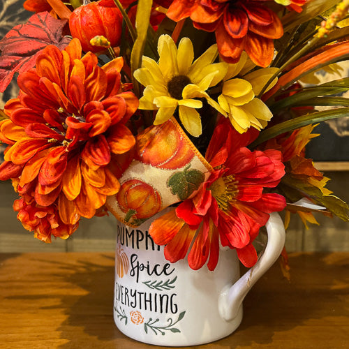 Pumpkin Spice Mug Arrangement