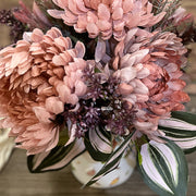 Mauve Floral Mug Arrangment