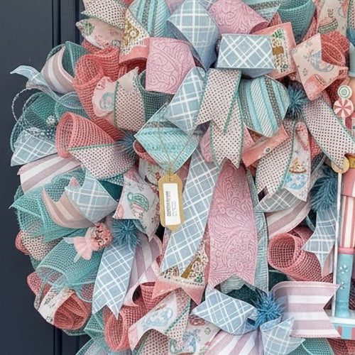 Pastel Nutcracker Wreath