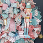 Pastel Nutcracker Wreath
