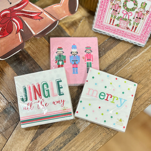 Holiday Cocktail Napkins