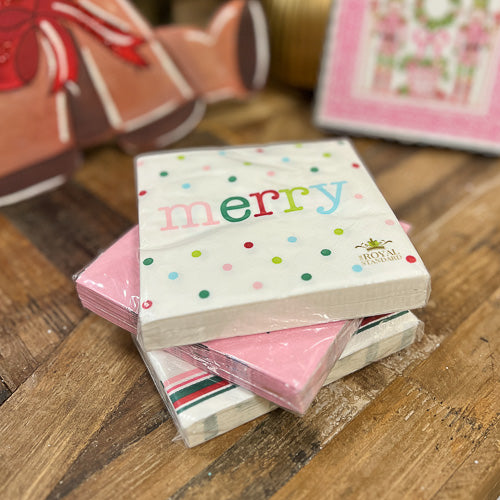 Holiday Cocktail Napkins