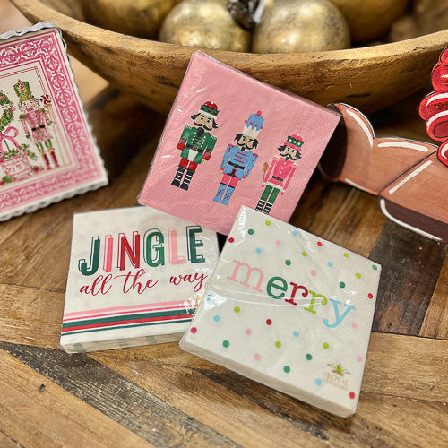 Holiday Cocktail Napkins