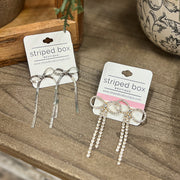Dangle Bow Earrings