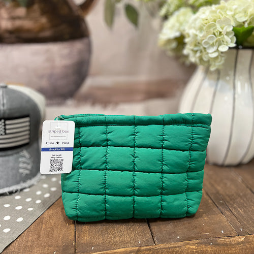 Puff Quilted Clutch Bag