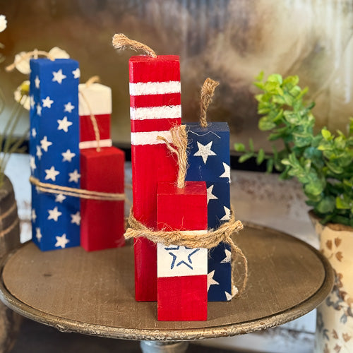 Wooden Fireworks Set