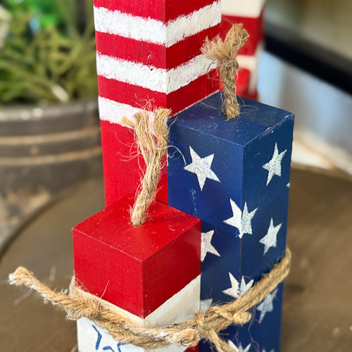 Wooden Fireworks Set