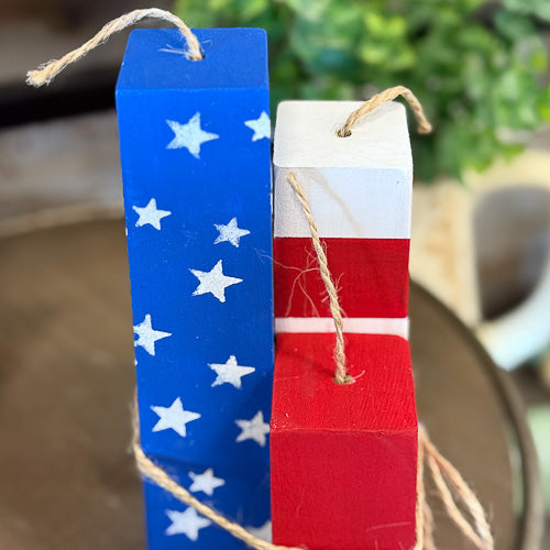 Wooden Fireworks Set