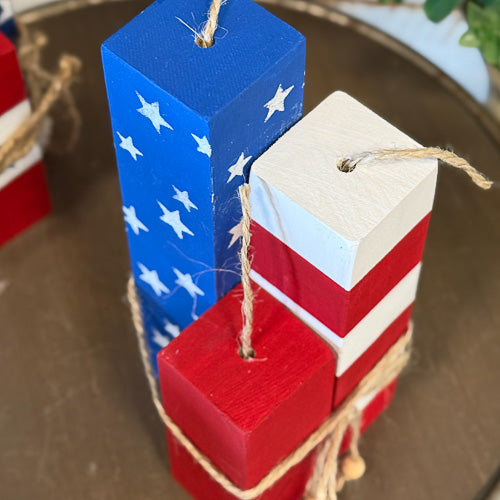 Wooden Fireworks Set