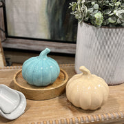 Small Ceramic Pumpkin