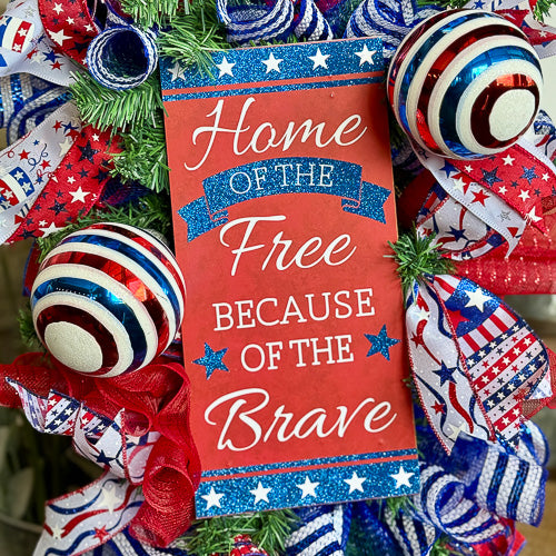 Home of the Free Wreath