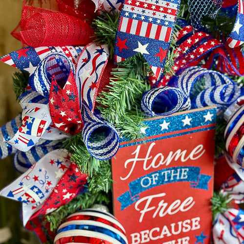 Home of the Free Wreath
