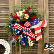 Patriotic Grapevine Wreath