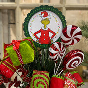 Grinch Joy Mug Arrangement
