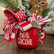 Hot Cocoa Mug Arrangement