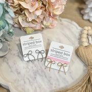 Rope Bow Earrings