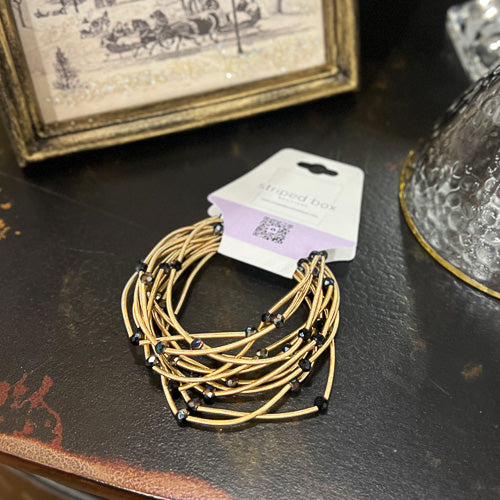 Guitar String Beaded Bracelets