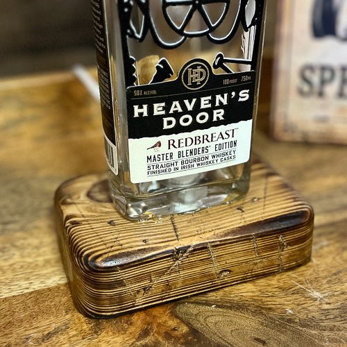 Heaven's Door Whiskey Bottle Lamp