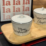 Marshmallow & Peppermints Bowl