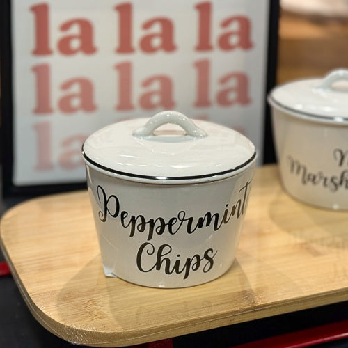 Marshmallow & Peppermints Bowl