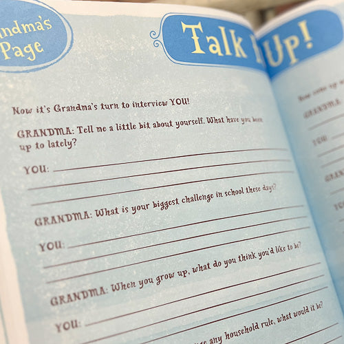 Grandma/Nana & Me Book