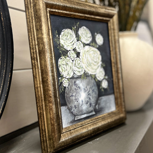 Framed Floral Photo
