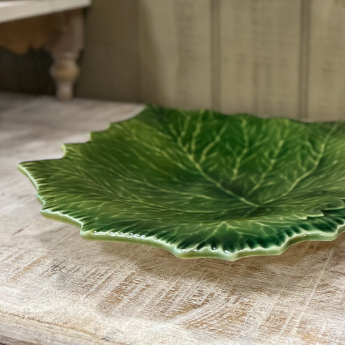 Green Leaf Plate