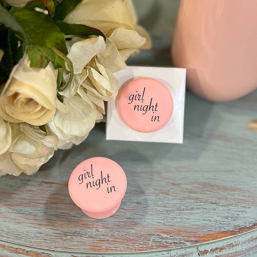Girls Night In Wine Topper