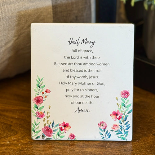 Prayer Plaque
