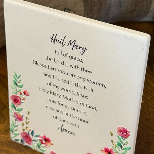 Prayer Plaque