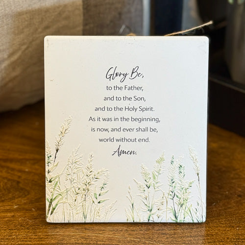 Prayer Plaque