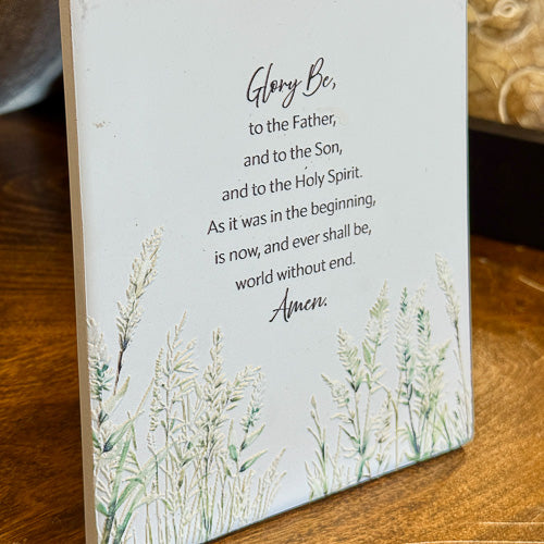 Prayer Plaque