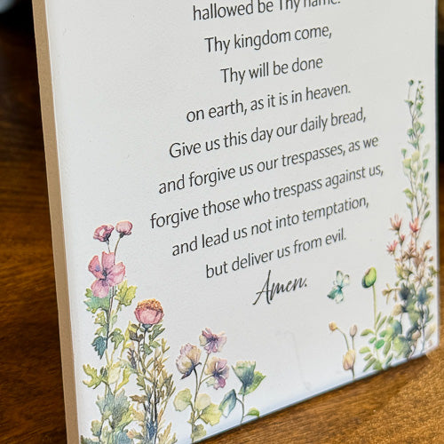 Prayer Plaque