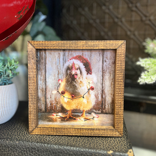 Farm Animal Christmas Sign