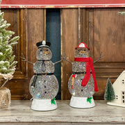 First Responder Snowman Snowglobe