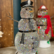 First Responder Snowman Snowglobe