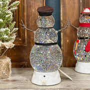 First Responder Snowman Snowglobe