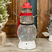 First Responder Snowman Snowglobe