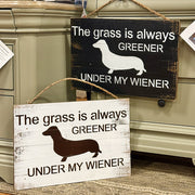 Wiener Dog Sign
