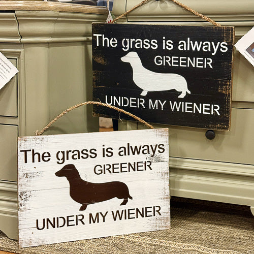 Wiener Dog Sign