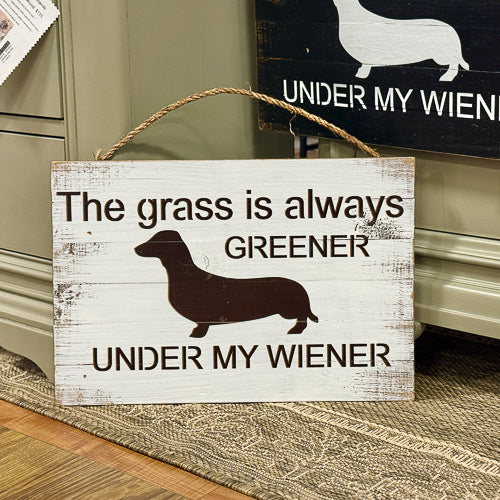 Wiener Dog Sign