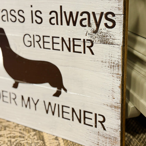 Wiener Dog Sign