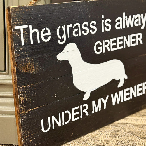 Wiener Dog Sign