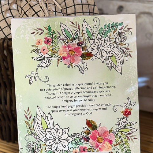 Prayer Journal Coloring Book
