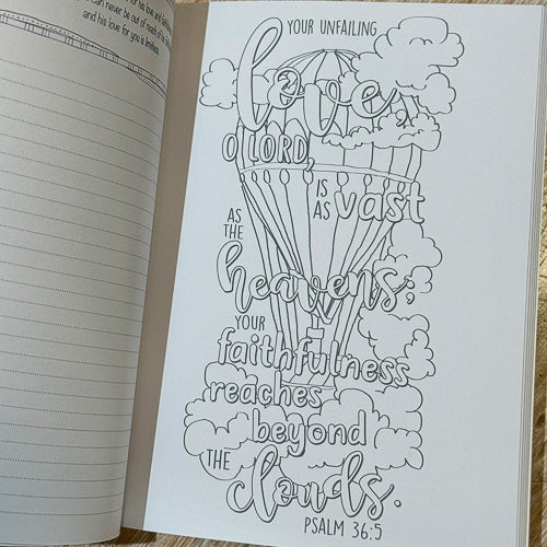 Prayer Journal Coloring Book