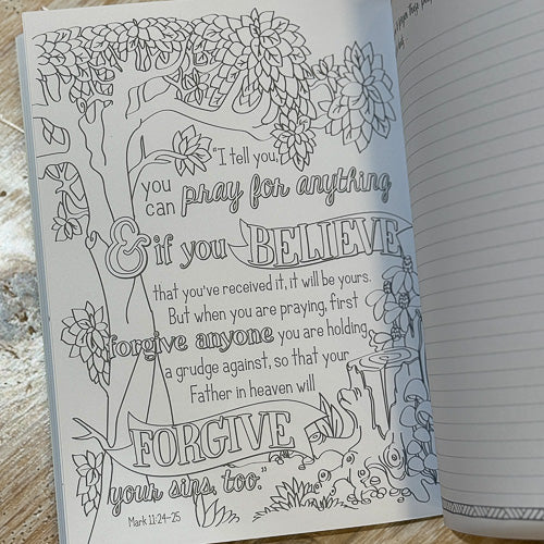 Prayer Journal Coloring Book