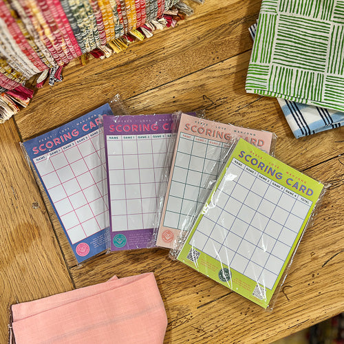 Mahjong Score Pad