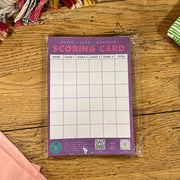 Mahjong Score Pad