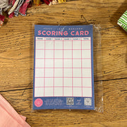 Mahjong Score Pad