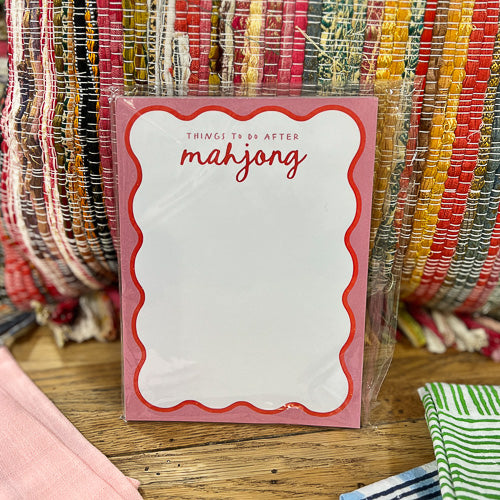 Mahjong Notepad